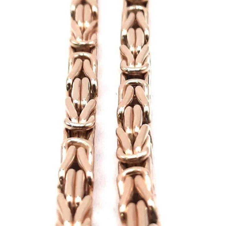 Gouden Koningsketting 14kt, Www.bredajuwelier.nl, Nieuw, Ophalen of Verzenden, Www.bredajuwelier.nl