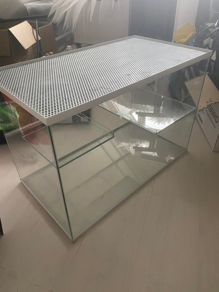Terrarium, Kooi, Muis, Zo goed als nieuw, 75 tot 110 cm
