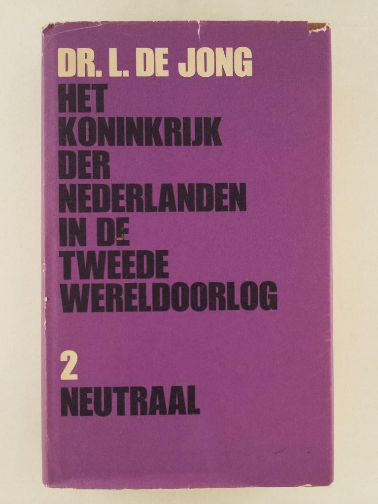 Jong, Dr. L. de - Neutraal / Het koninkrijk der Nederlanden, Boeken, Verzenden, 20e eeuw of later, Gelezen