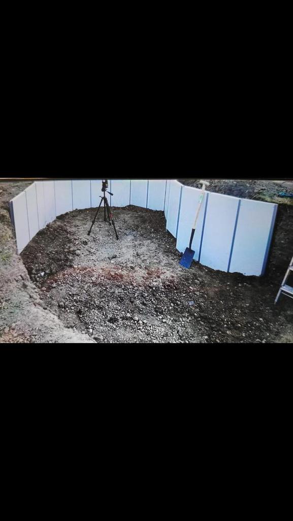 Sandwichpanelen 40 60 80mm vijverbouw, Ophalen, Zo goed als nieuw