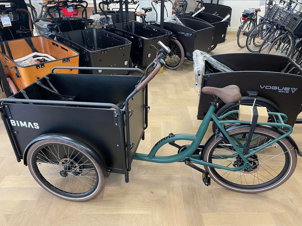 Bimas Bakfietsen direct leverbaar! RUIMTE BESPAREND!, 4 kinderen of meer, Ophalen, Overige merken, Nieuw