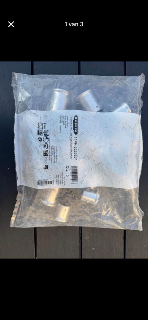 Henco pers koppelingen, Ophalen of Verzenden, Zo goed als nieuw