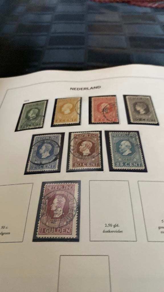 Nederland 1913, Postzegels en Munten, Postzegels | Volle albums en Verzamelingen, Ophalen of Verzenden, Nederland
