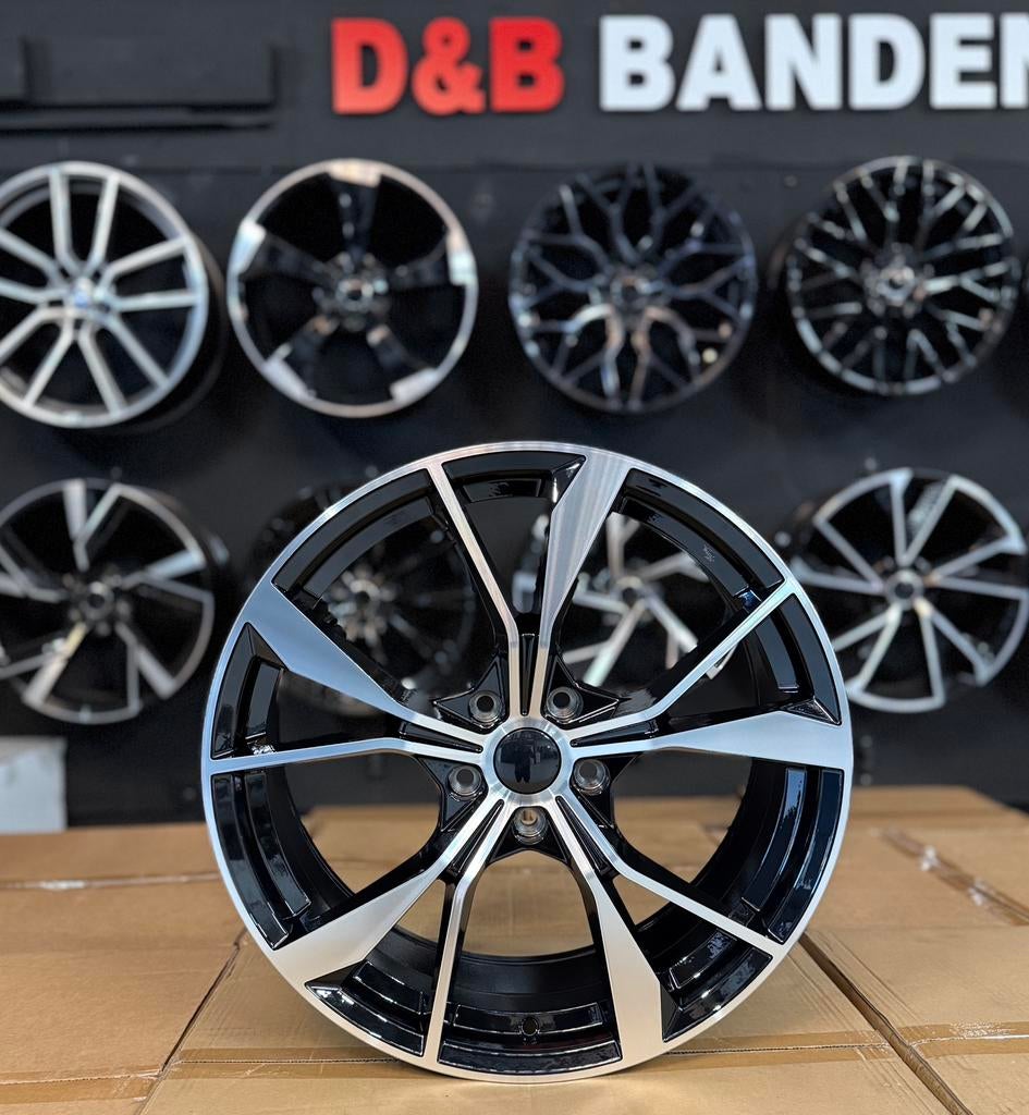 18 19 inch misano look velgen 5x112 Vw golf t roc tiguan, 18 inch, 215 mm, Velg(en), Nieuw