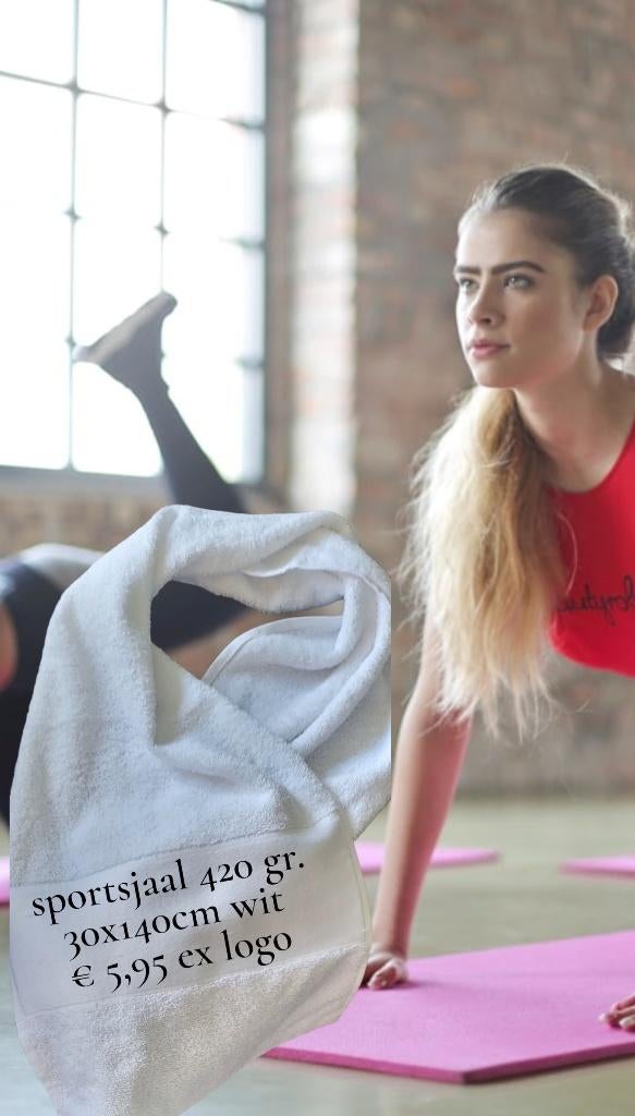 BADSTOF SPORTHANDDOEKEN en SPORTSJAAL, Verzenden, Nieuw