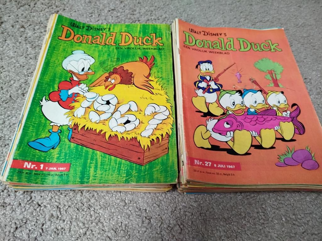 Prachtige complete Donald Duck jaargang 1967, Boeken, Gelezen, Complete serie of reeks, Ophalen of Verzenden, Donald Duck