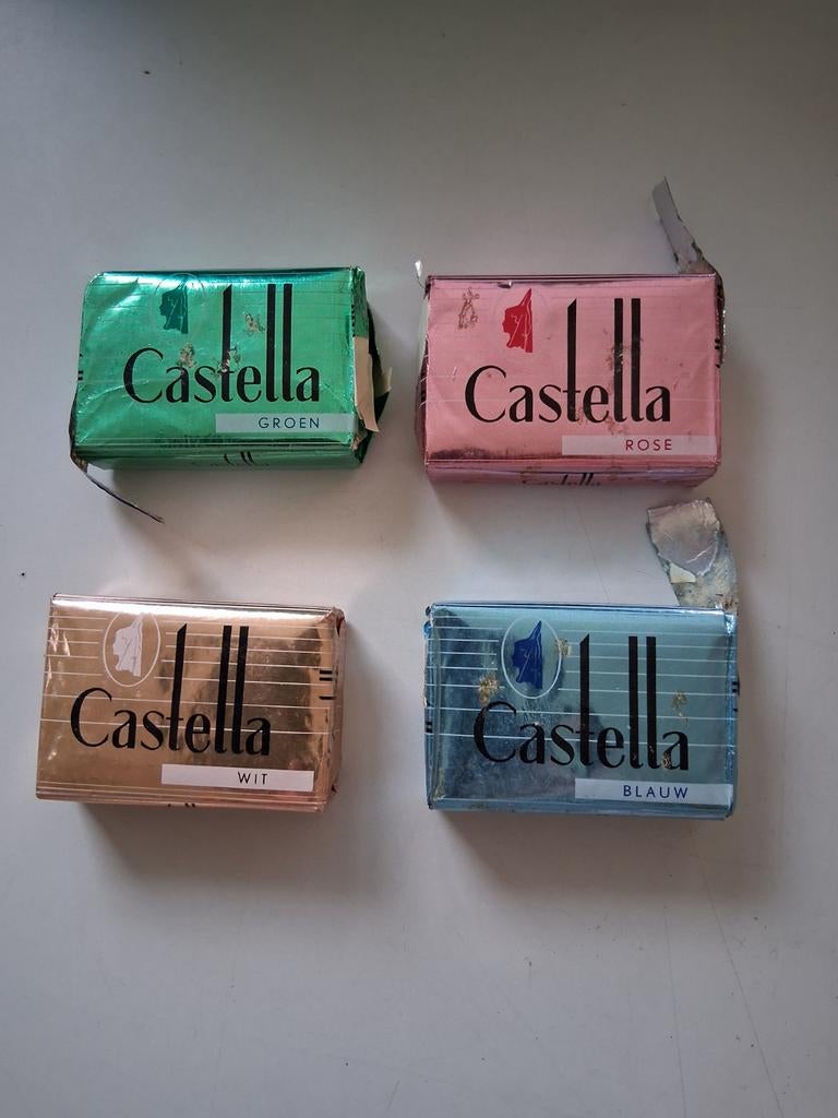 Tabletten toiletzeep Cadum Lux Castella Karnemelkzeep Carlt, Ophalen of Verzenden