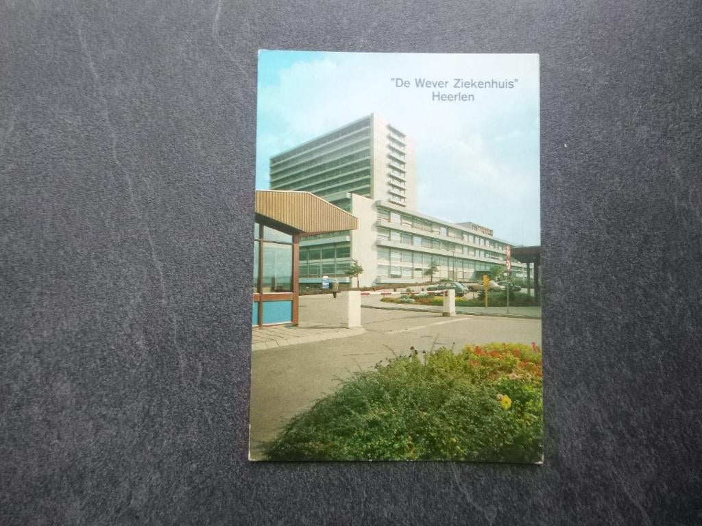 Heerlen, de Wever ziekenhuis/auto, Ophalen of Verzenden, 1980 tot heden, Gelopen, Limburg