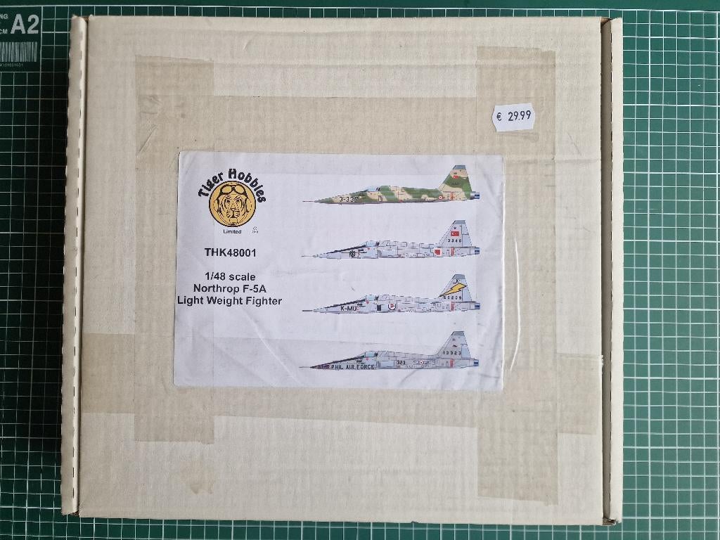 Northrop F-5A Light Weight Fighter 1/48 Tiger Hobbies, Overige merken, Nieuw, Ophalen of Verzenden, Groter dan 1:72