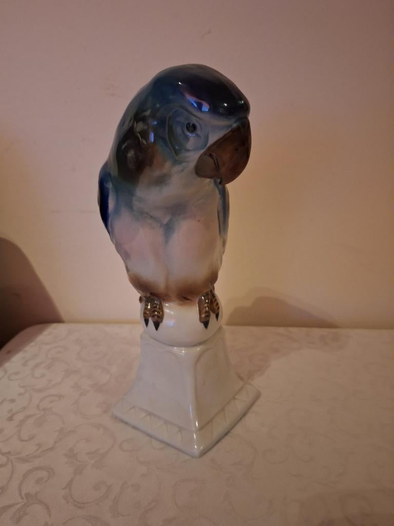 papegaai door Carl Scheidig, Ophalen