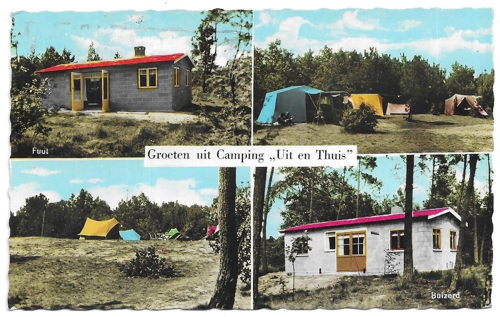 AK Woensdrecht - Bondskampeerplaats "Uit en Thuis", Verzenden, 1960 tot 1980, Gelopen, Noord-Brabant