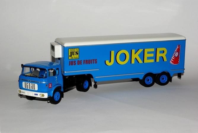 Berliet TR12 1964 koelwagen Joker fruitsappen Altaya 1:43, Ophalen of Verzenden, Nieuw, Bus of Vrachtwagen, Overige merken