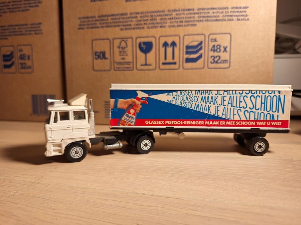 Daf F2800 Miniatuur Vrachtwagen Solide, Ophalen of Verzenden, Gebruikt, Bus of Vrachtwagen, Overige merken