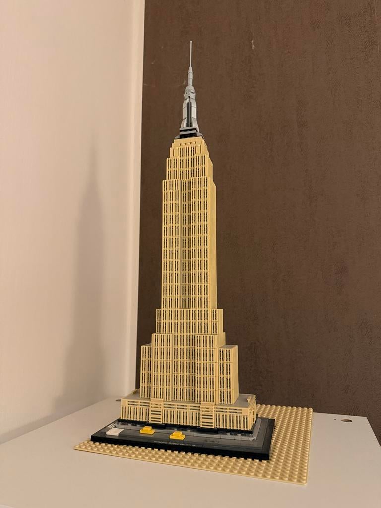 Lego Architecture 21046 Empire State Building - Compleet, Ophalen, Zo goed als nieuw, Complete set, Lego