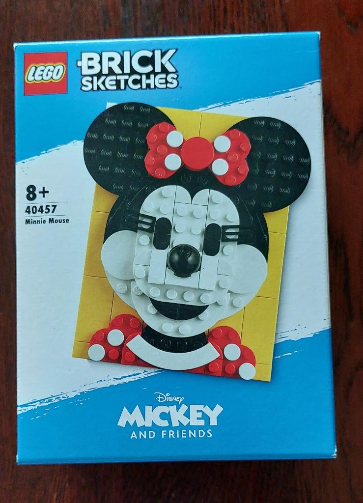 LEGO Brick Sketches Minnie Mouse - 40457, Ophalen of Verzenden, Nieuw, Complete set, Lego