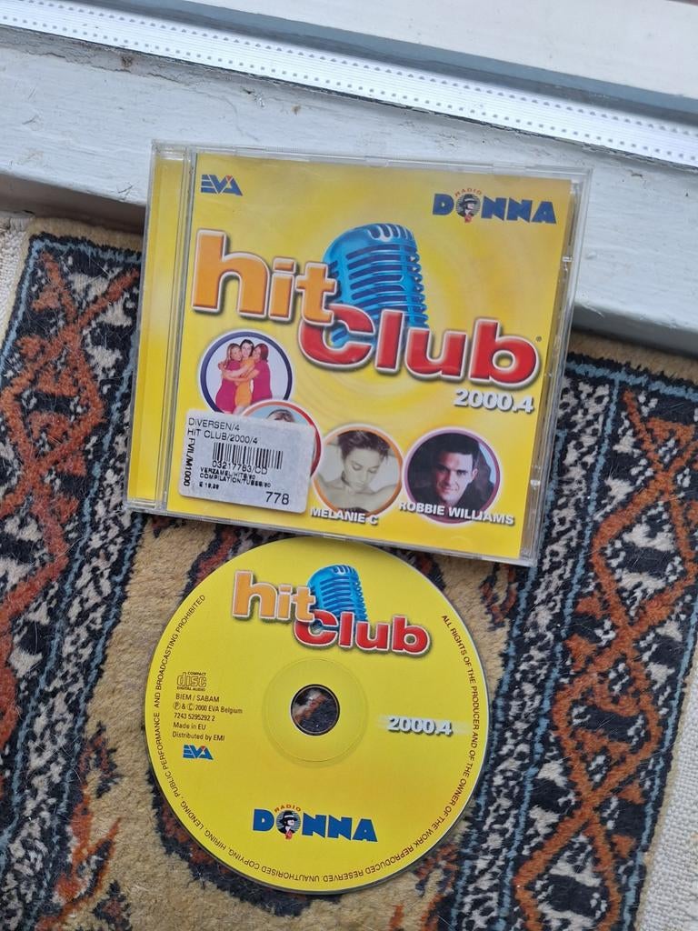 hitclub 2000.4 verzamel cd – radio donna, Ophalen of Verzenden, Zo goed als nieuw