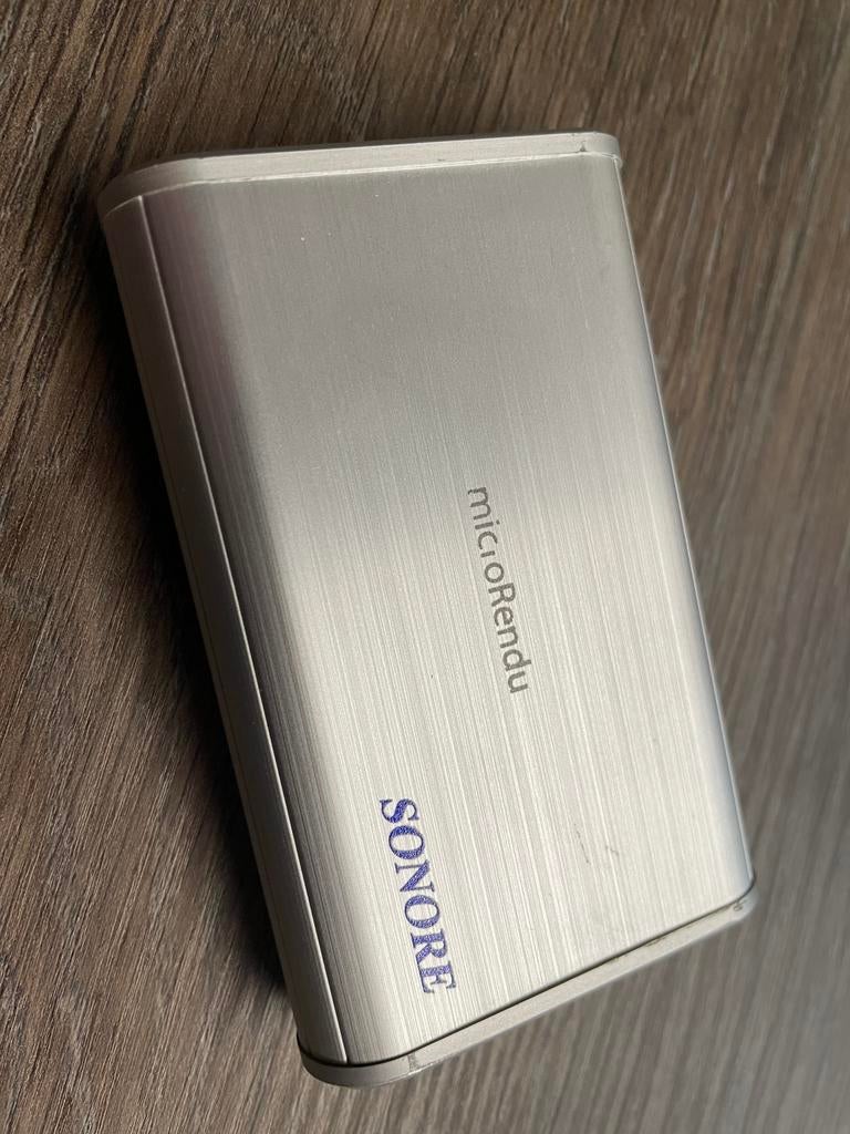 Sonore MicroRendu zilver inclusief voeding te koop, Ophalen