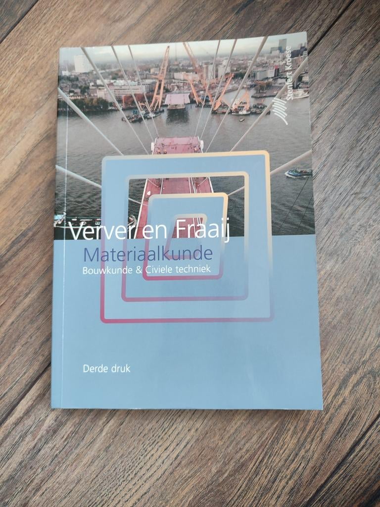 A.L.A. Fraaij - Materiaalkunde, Ophalen of Verzenden, Bouwkunde, A.L.A. Fraaij; M.W. Verver, Zo goed als nieuw