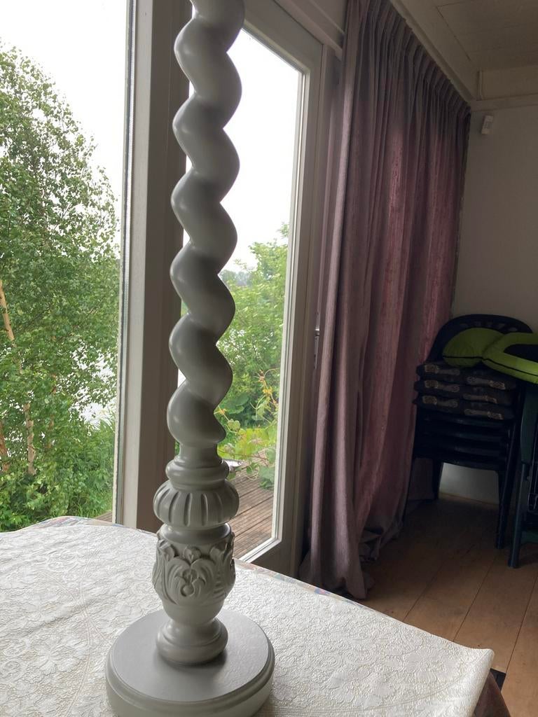 Mooi verfijnd houten ornament, houtsnijwerk, kaarsenhouder, Ophalen