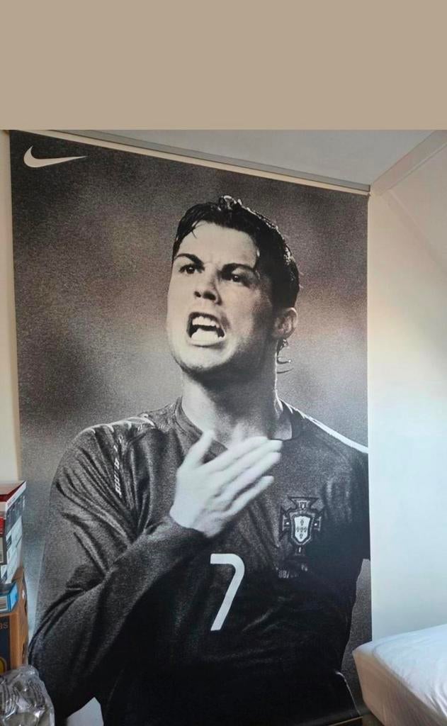 Cristiano Ronaldo Poster, Verzamelen, Sportartikelen en Voetbal, Ophalen of Verzenden, Zo goed als nieuw, Buitenlandse clubs, Poster, Plaatje of Sticker