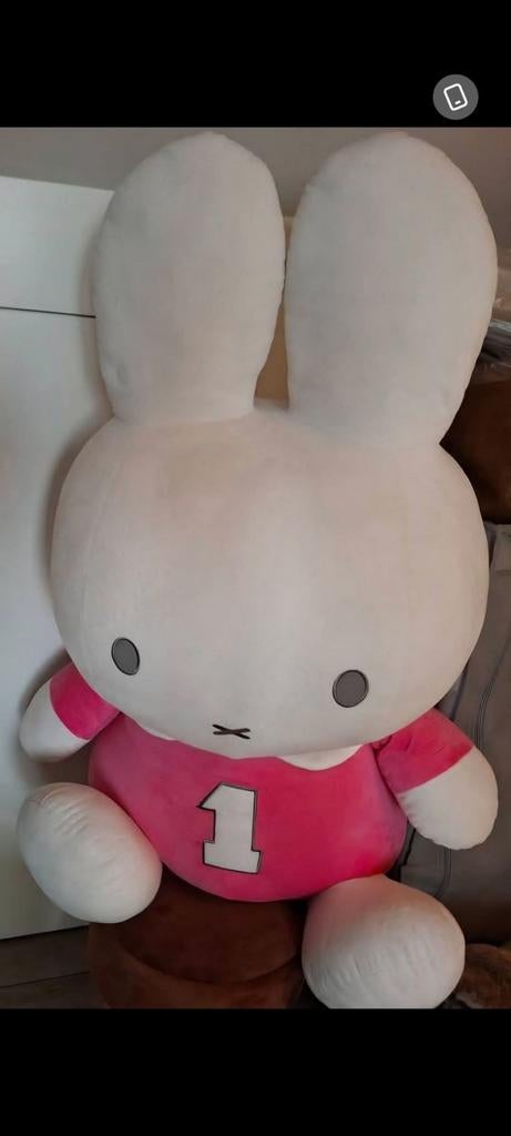 Mega Nijntje Knuffel - Groot Formaat, Ophalen, Zo goed als nieuw, Konijn