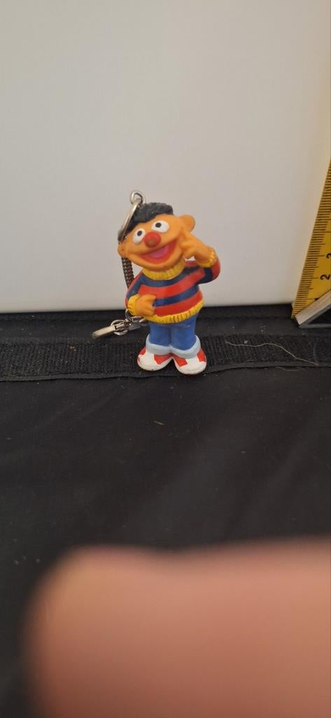 Ernie sleutelhanger ernie en bert Sesamstraat (7126), ., Ophalen of Verzenden, Zo goed als nieuw, Jhp