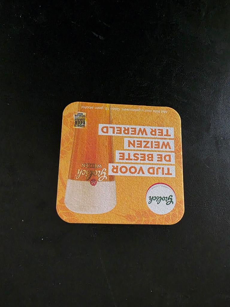 Viltje Tijd voor de beste, Ophalen of Verzenden, Zo goed als nieuw, Viltje(s), Grolsch