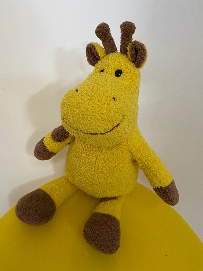 3896 happy horse giraf giraffe geel, Ophalen of Verzenden, Zo goed als nieuw, Overige typen