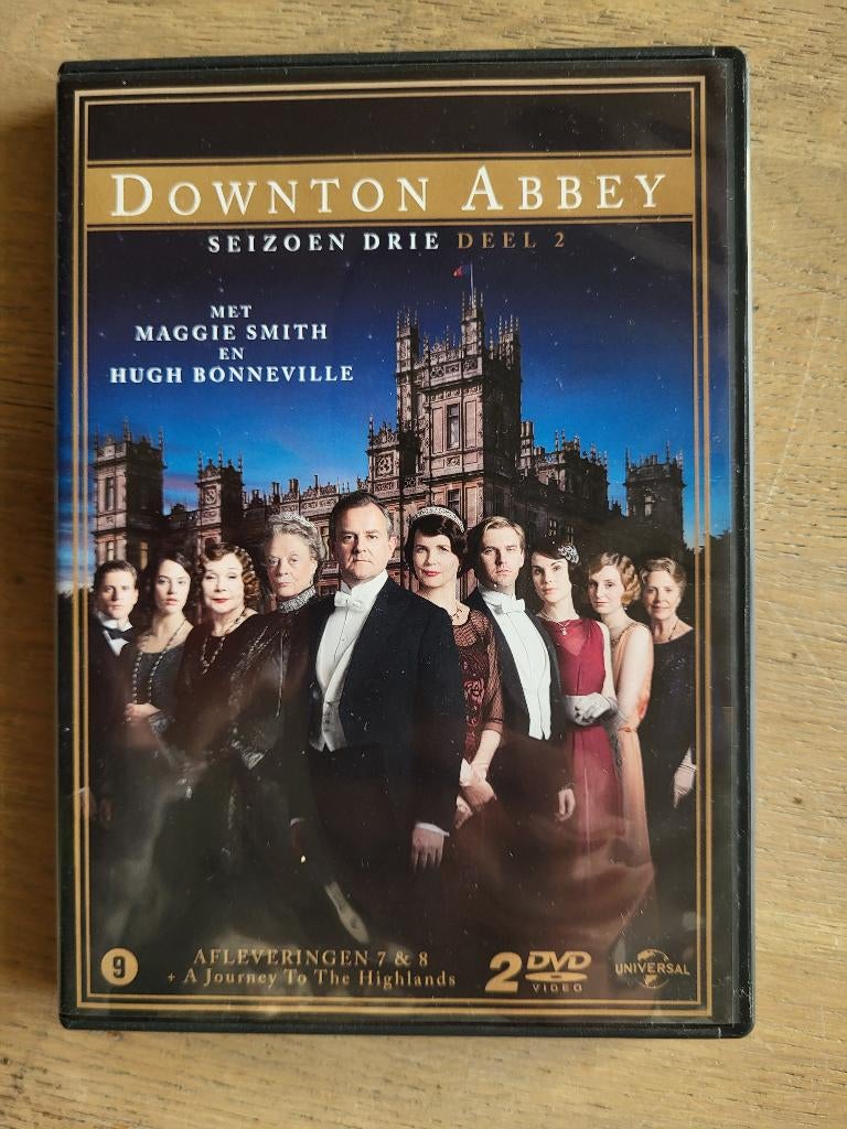 DVD Downton Abbey seizoen 3 deel 2 NL ondertiteld, Vanaf 9 jaar, Ophalen of Verzenden, Zo goed als nieuw, Drama
