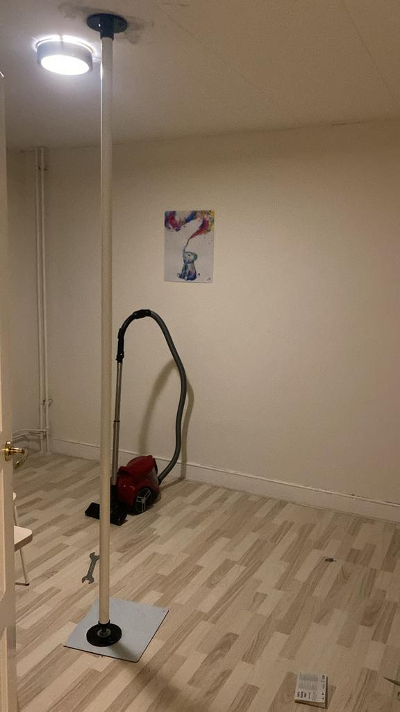 Paaldanspaal - Static, Ophalen, Gebruikt, Metaal