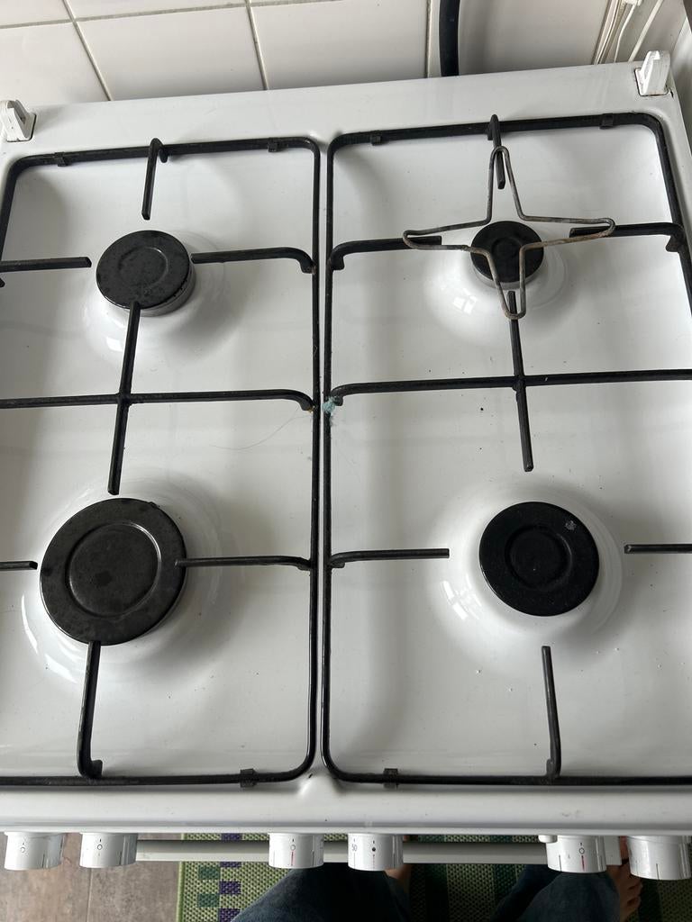 Gasfornuis - Gebruikt, Vrijstaand, Witgoed en Apparatuur, Gebruikt, 60 cm of meer, Gas, Vrijstaand