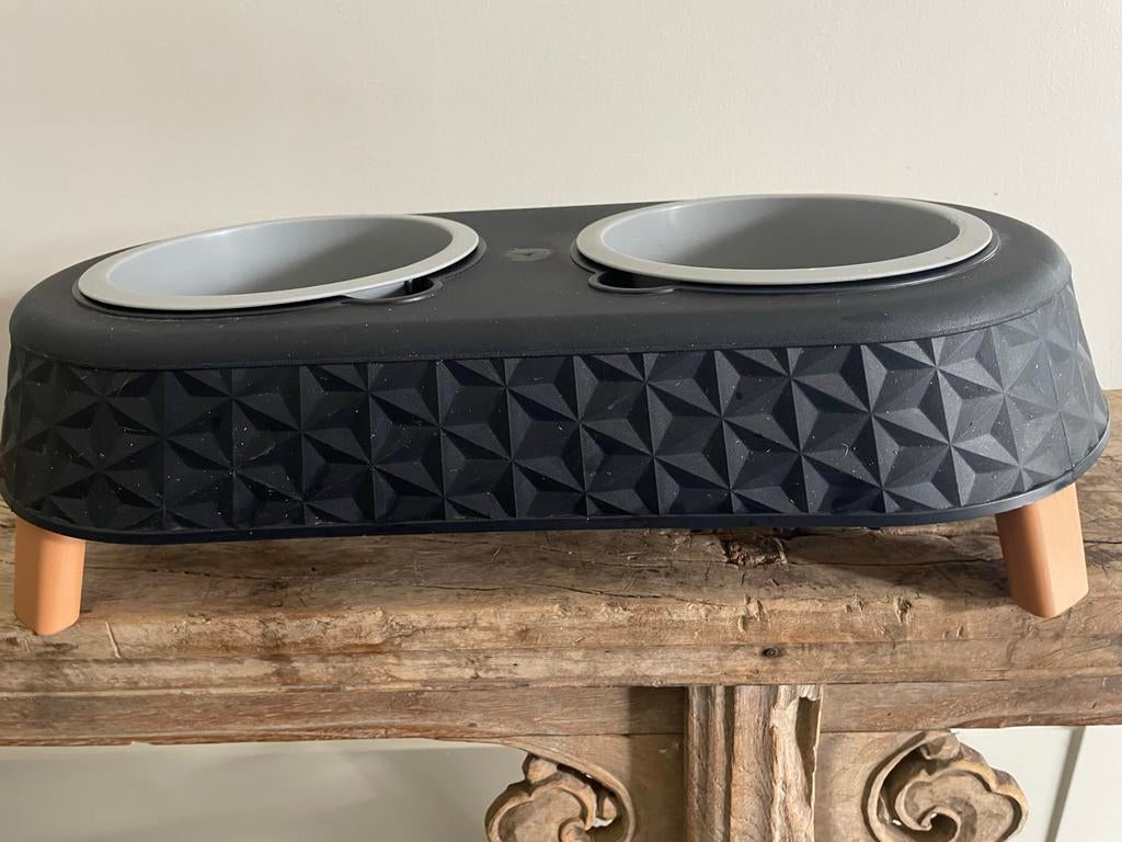 Kunststoffen voerbakken voor hond of kat., Dieren en Toebehoren, Ophalen of Verzenden, Zo goed als nieuw