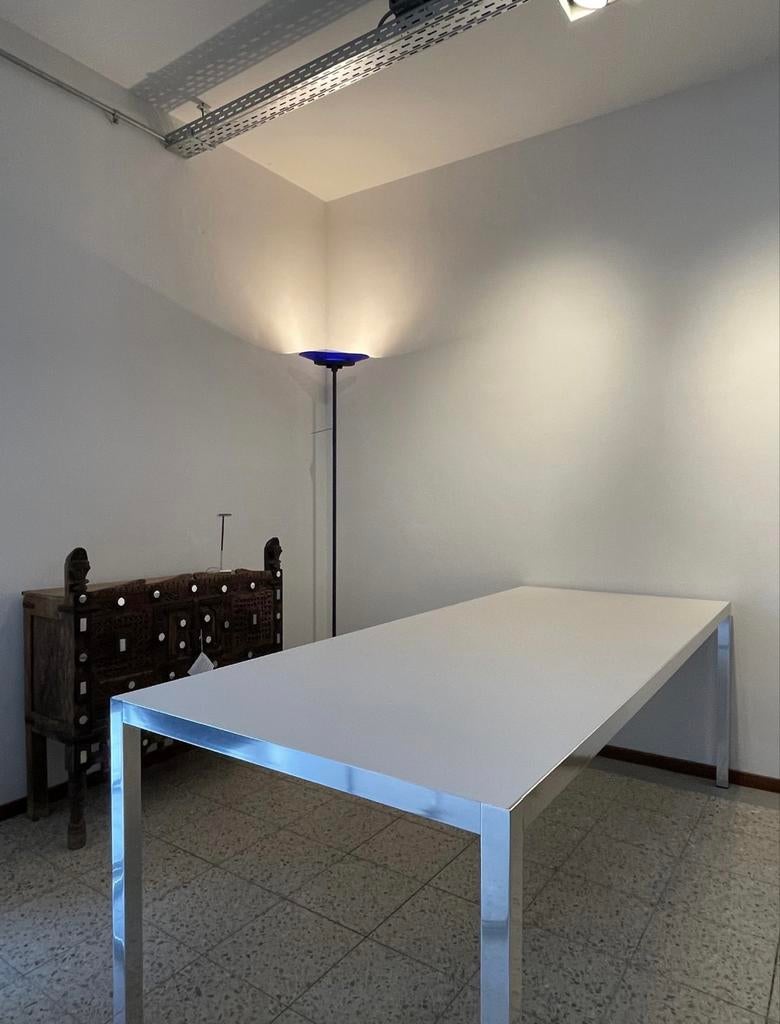 MDF Italia eettafel Lim 220 x 90 cm keramiek, Ophalen, 50 tot 100 cm, Zo goed als nieuw, Vijf personen of meer