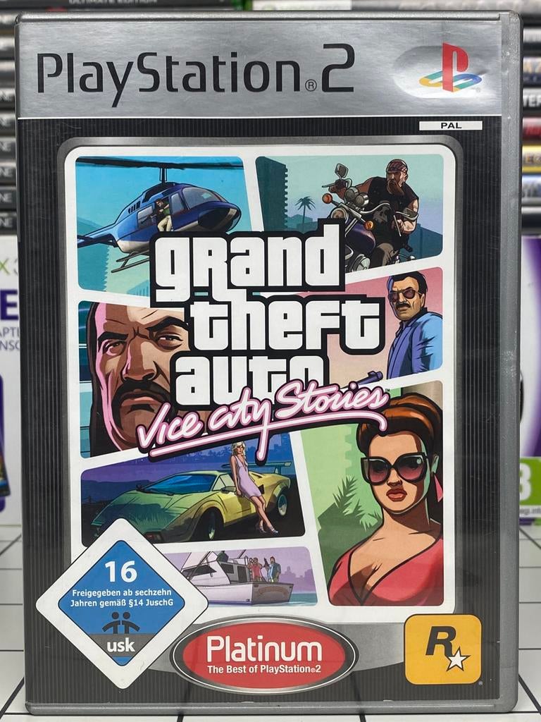 GTA Vice City Stories – PS2 PlayStation 2 Game – Compleet, Avontuur en Actie, Vanaf 18 jaar, Info@rockstargames.com, 1 speler