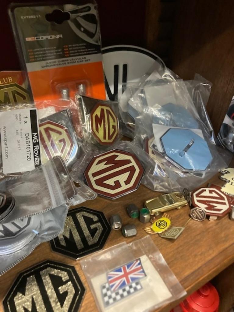 MGF MG TF Trophy LE500 elk type logo /embleem / badge /decal, Auto-onderdelen, Ophalen of Verzenden, Nieuw, Achter, MG