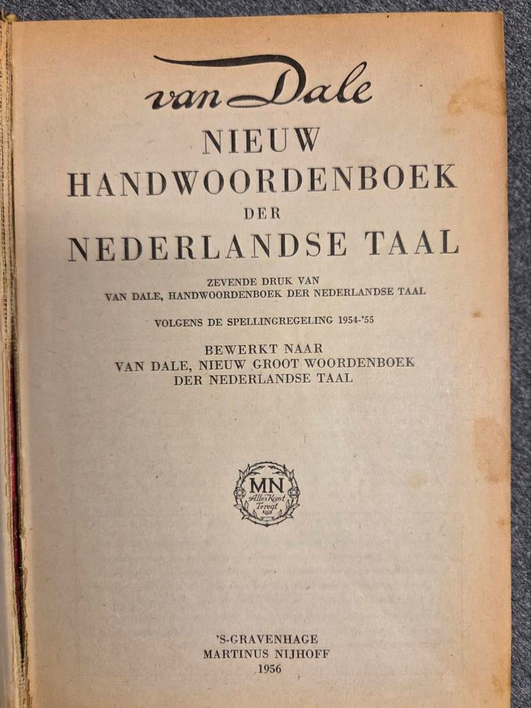 Van Dale groot woordenboek der Nederlandse taal, Antiek en Kunst, Antiek | Boeken en Bijbels, Ophalen of Verzenden
