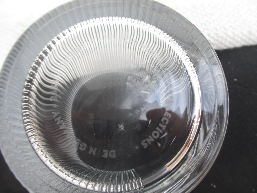 Design NESPRESSO 4 stuks Barista glazen /Schoteltjes, Ophalen of Verzenden, Zo goed als nieuw