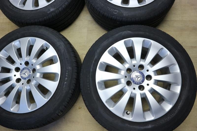 Mercedes GLA velgen 17 inch + winterbanden 5x112, Banden en Velgen, 17 inch, Nvt, Personenwagen