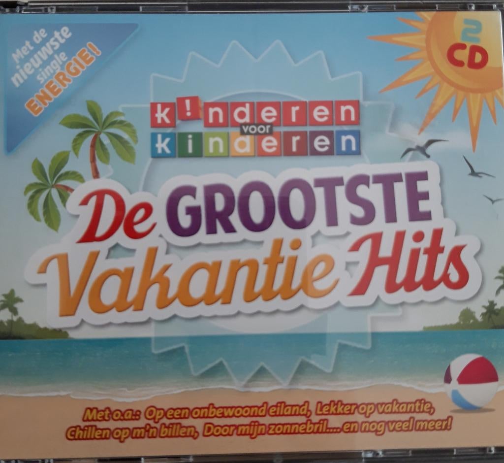 Kinderen voor kinderen De grootste vakantie Hits 2 cd, Verzenden, Zo goed als nieuw