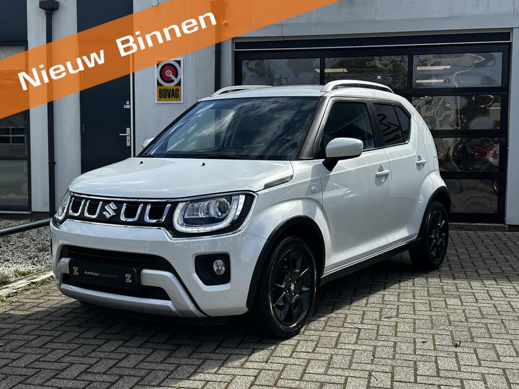 Suzuki Ignis 1.2 Smart Hybrid Select Automaat | Navi | Camer, Auto's, Suzuki, 83 pk, Stof, Gebruikt, Euro 6