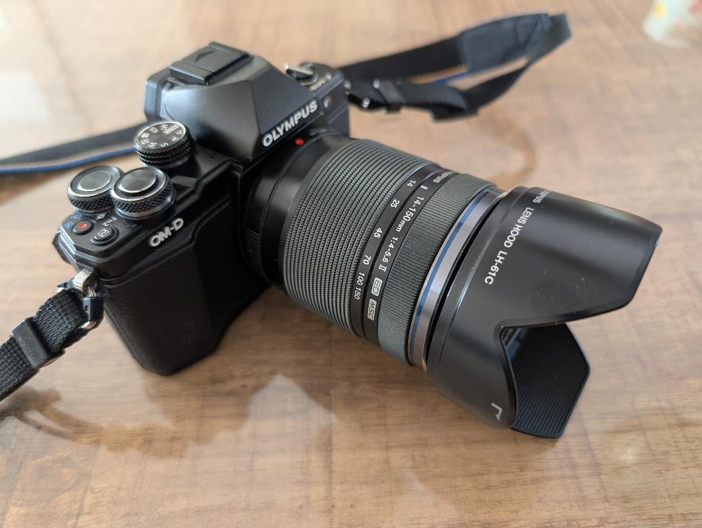 Olympus OM-D E-M10 Mark II Body Zwart + extra's, Audio, Tv en Foto, Fotocamera's Digitaal, Spiegelreflex, Ophalen of Verzenden