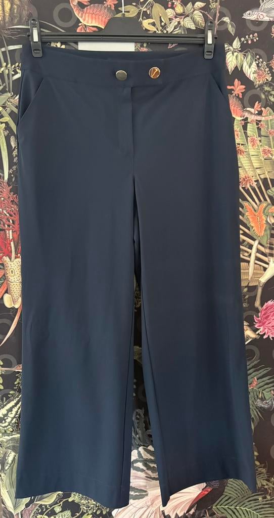 Studio Anneloes pantalon culotte mt L, Ophalen of Verzenden, Zo goed als nieuw, Blauw, Lang