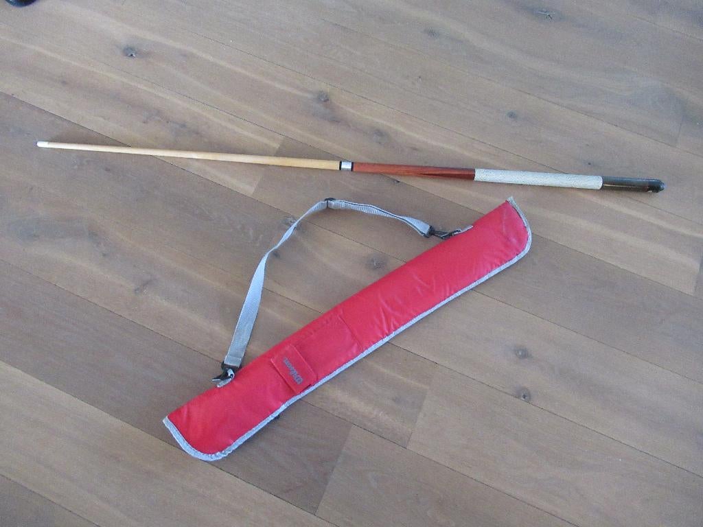 Prima Biljart keu biljartkeu met Wilson Foudraal 460 gram, Ophalen of Verzenden, Zo goed als nieuw, Keu of Ballen