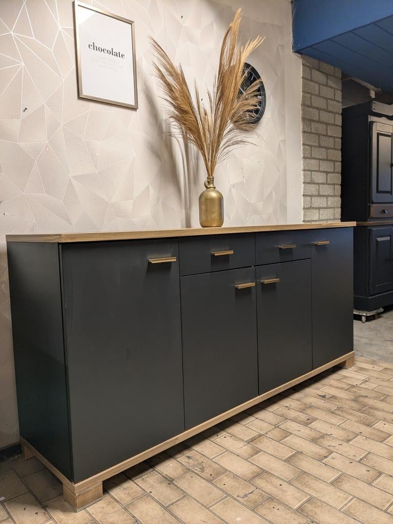 Dressoir hotel chique stijl, Ophalen, 25 tot 50 cm, 150 tot 200 cm