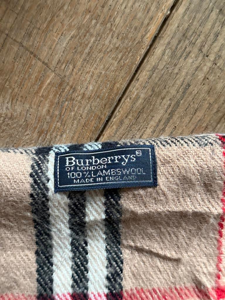 Burberry sjaal, Kleding | Heren, Ophalen of Verzenden, Zo goed als nieuw, Overige maten, Sjaal