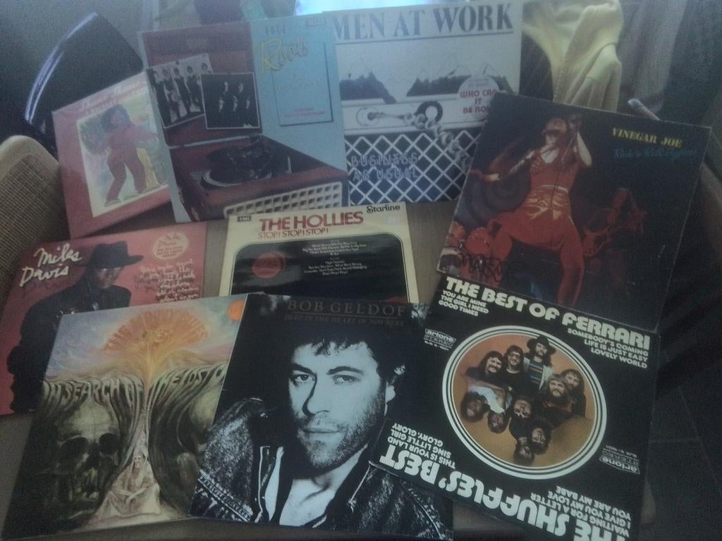 182 vinyl L.P,s, pop, rock, soul en veel anders, Ophalen, Gebruikt, 12 inch
