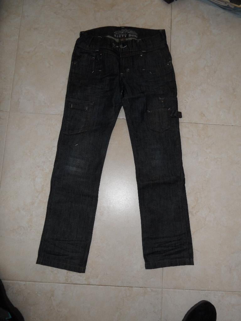 Supergave Spijkerbroek Salty Dog 152, Broek, Jongen of Meisje, Ophalen of Verzenden, Zo goed als nieuw