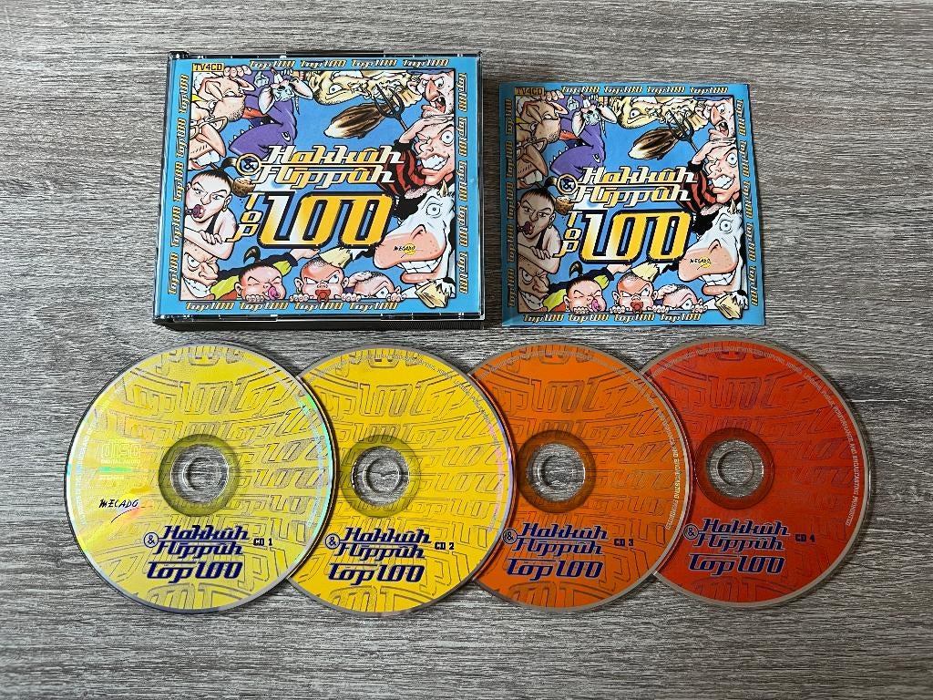 Hakkuh & Flippuh Top 100 Oldschool Hardcore Thunderdome, Ophalen of Verzenden, Zo goed als nieuw, Dance Populair