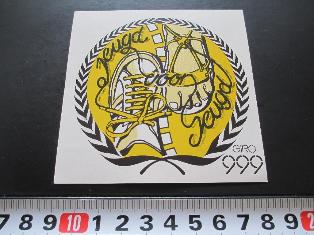 sticker jeugd voor jeugd giro 999 strip voet sandaal schoen*, Ophalen, Zo goed als nieuw