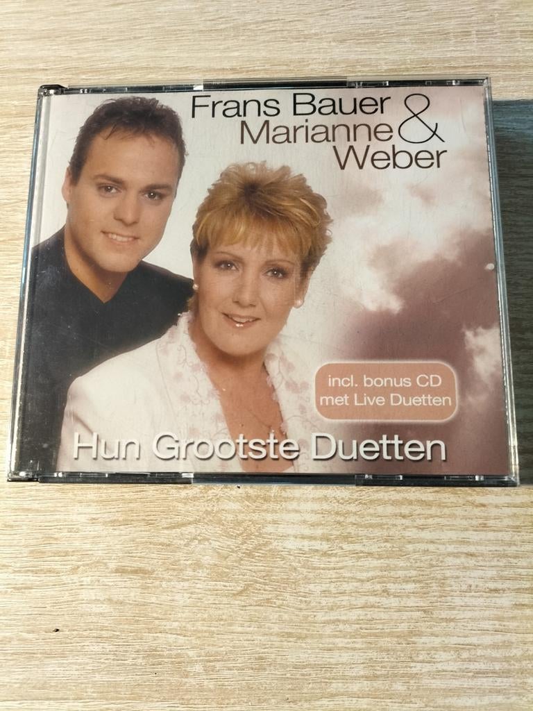 Frans Bauer & Marianne Weber - hun grootste duetten 2 cd box, Ophalen of Verzenden